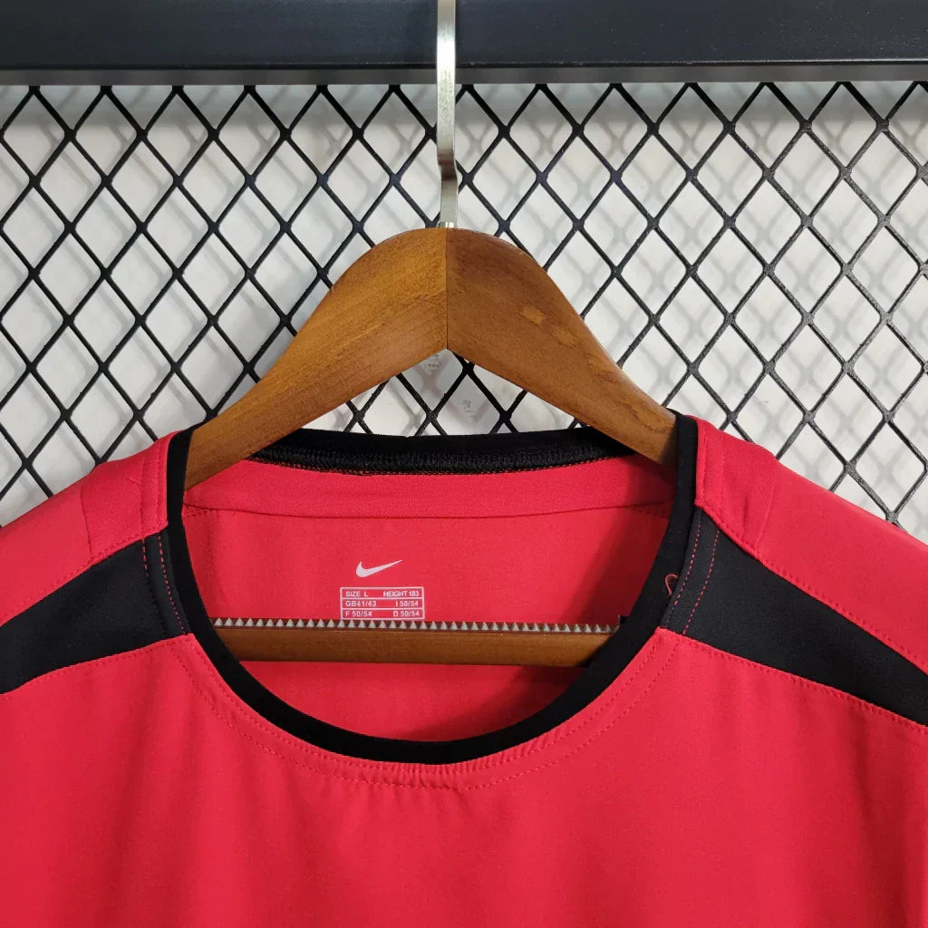 Camisa Retrô Manchester United 2002/04 Vermelho