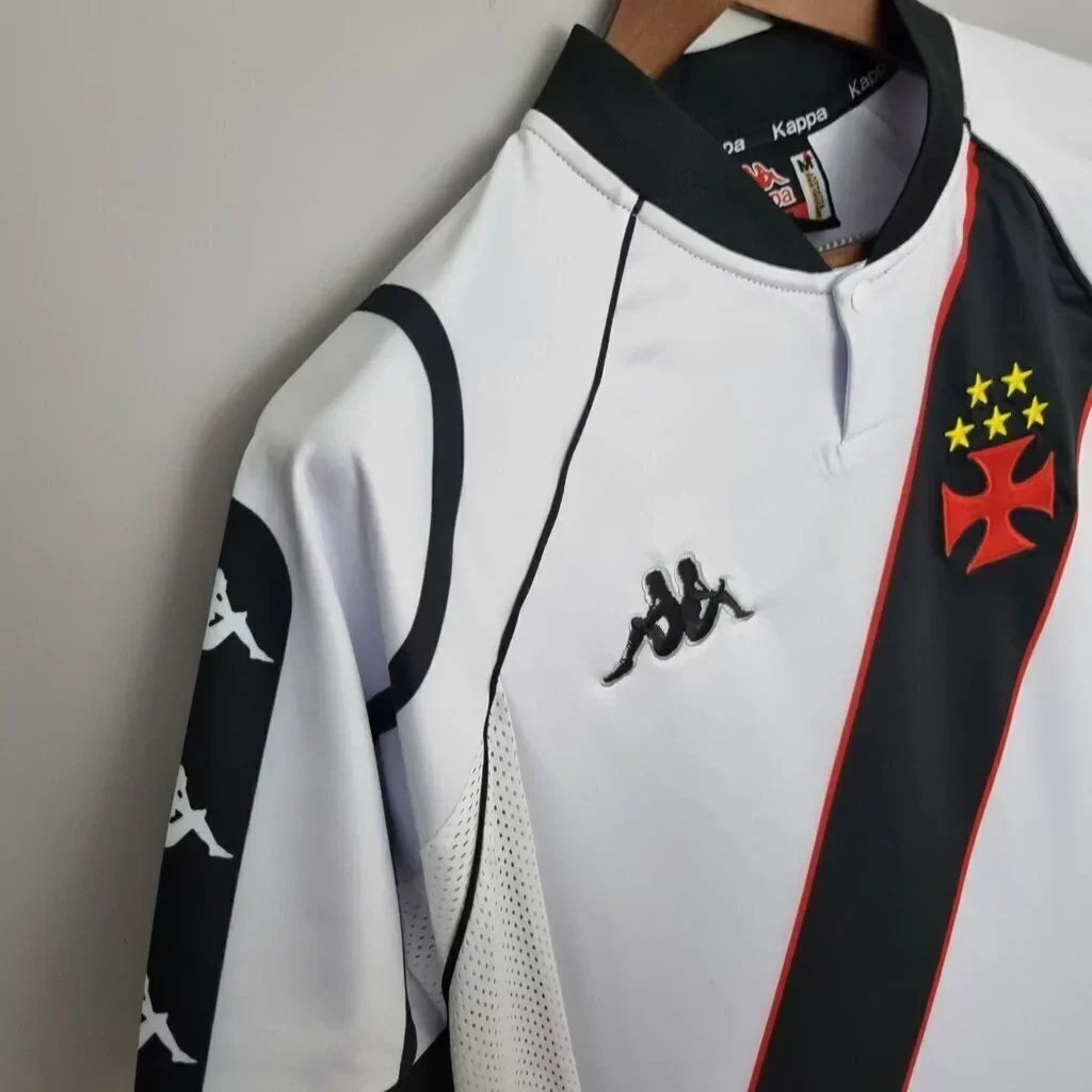 Camisa Retrô Vasco II 1998/99 Masculino Branco