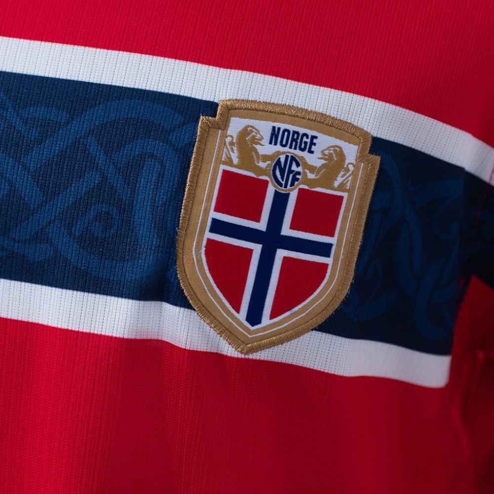Camisa Torcedor Masculina Noruega I 2026 Copa do Mundo - 4