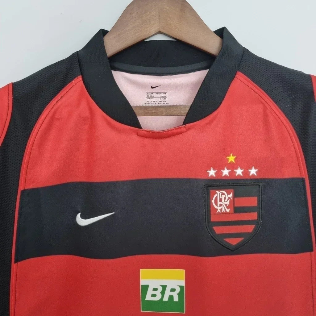 Camisa Retrô Torcedor Masculina Flamengo I 2001
