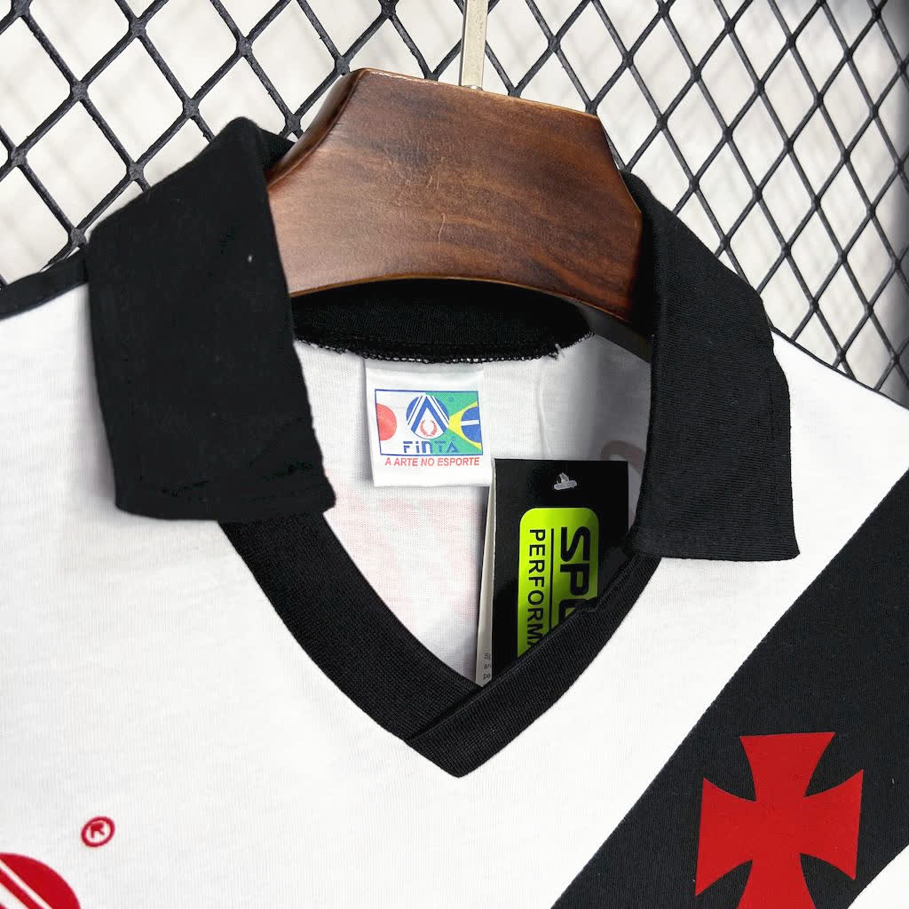 Camisa Vasco Fora 1998 - Versão Retrô + Coca-Cola