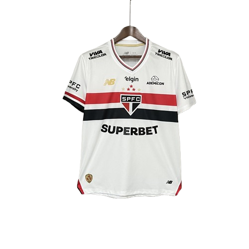 Camisa São Paulo Home Todos Patrocínios 25/26 - Torcedor Masculina