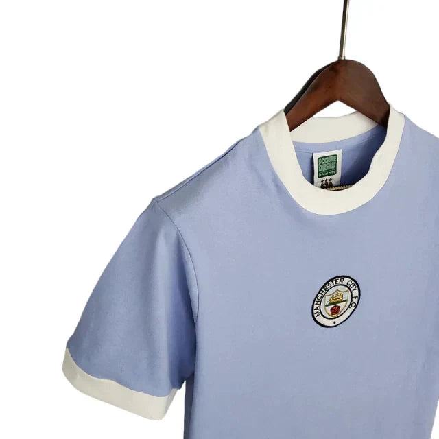 Camisa Retrô Torcedor Masculina Manchester City 1972