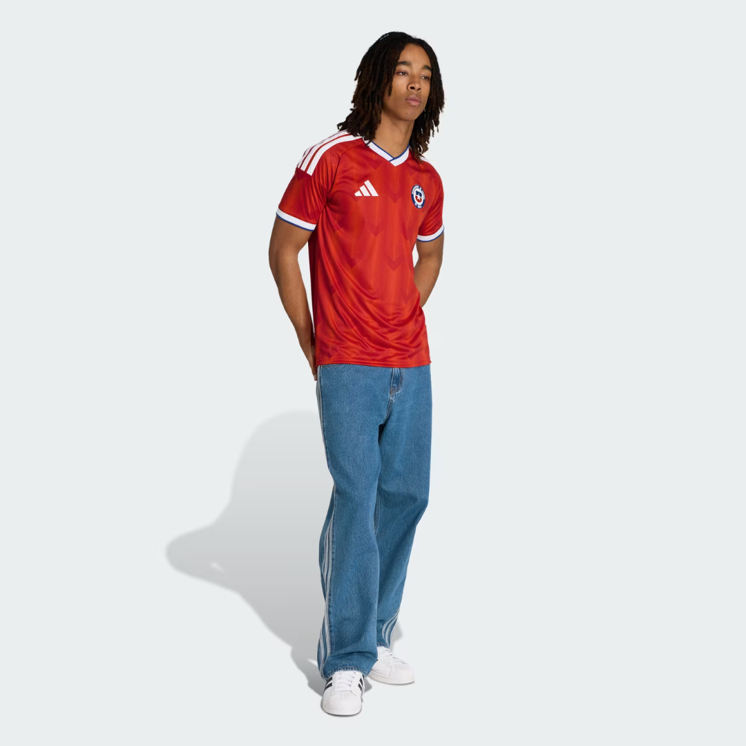 Camisa Chile Home 2026 - Torcedor Masculina