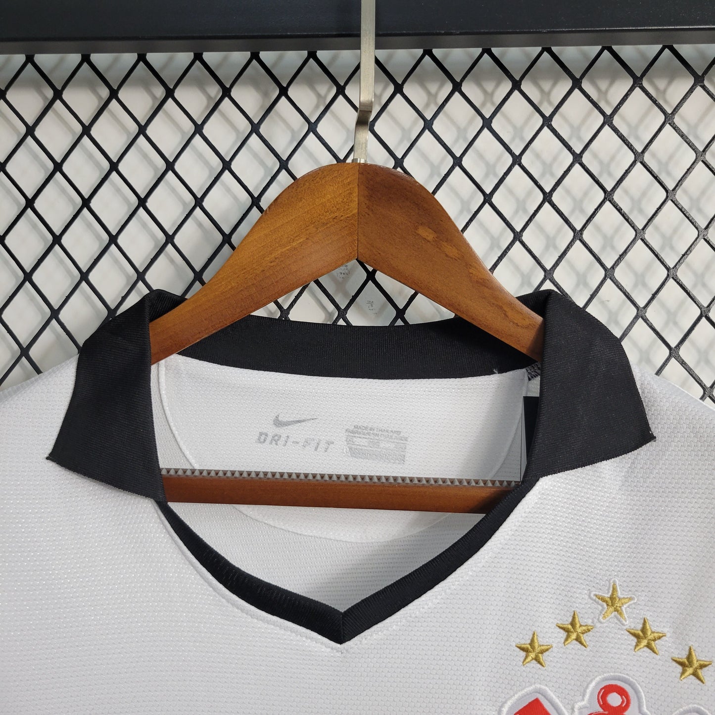 Camisa Retrô Torcedor Masculina Corinthians II 2011