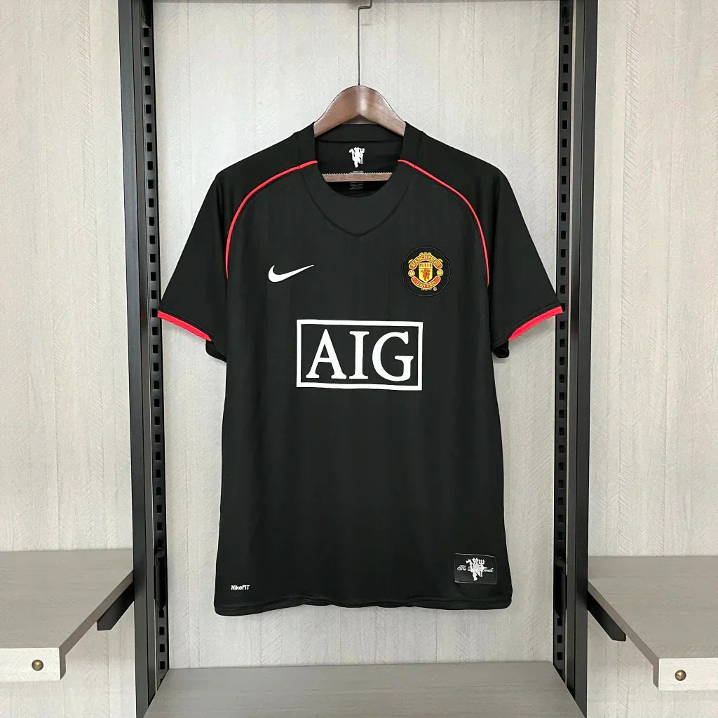 Camisa Retrô Torcedor Masculina Manchester United III 2007