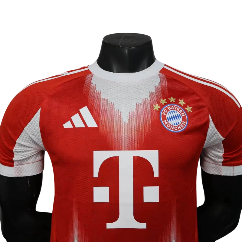 Camisa Bayern Home 25/26 - Jogador Masculina