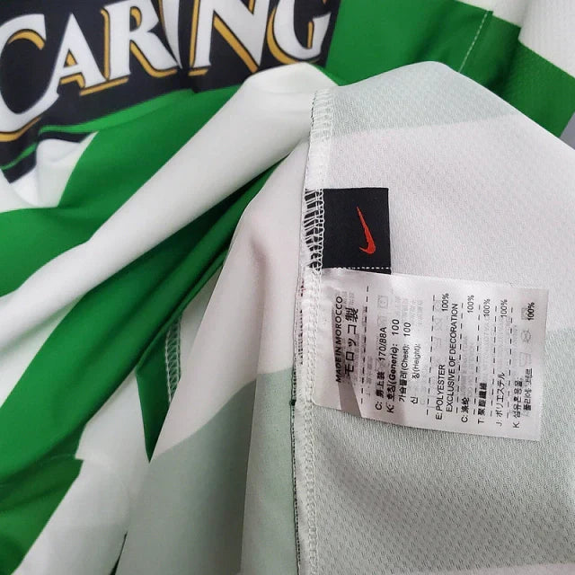 Camisa Celtic Retrô 2005/2006 Verde e Branca