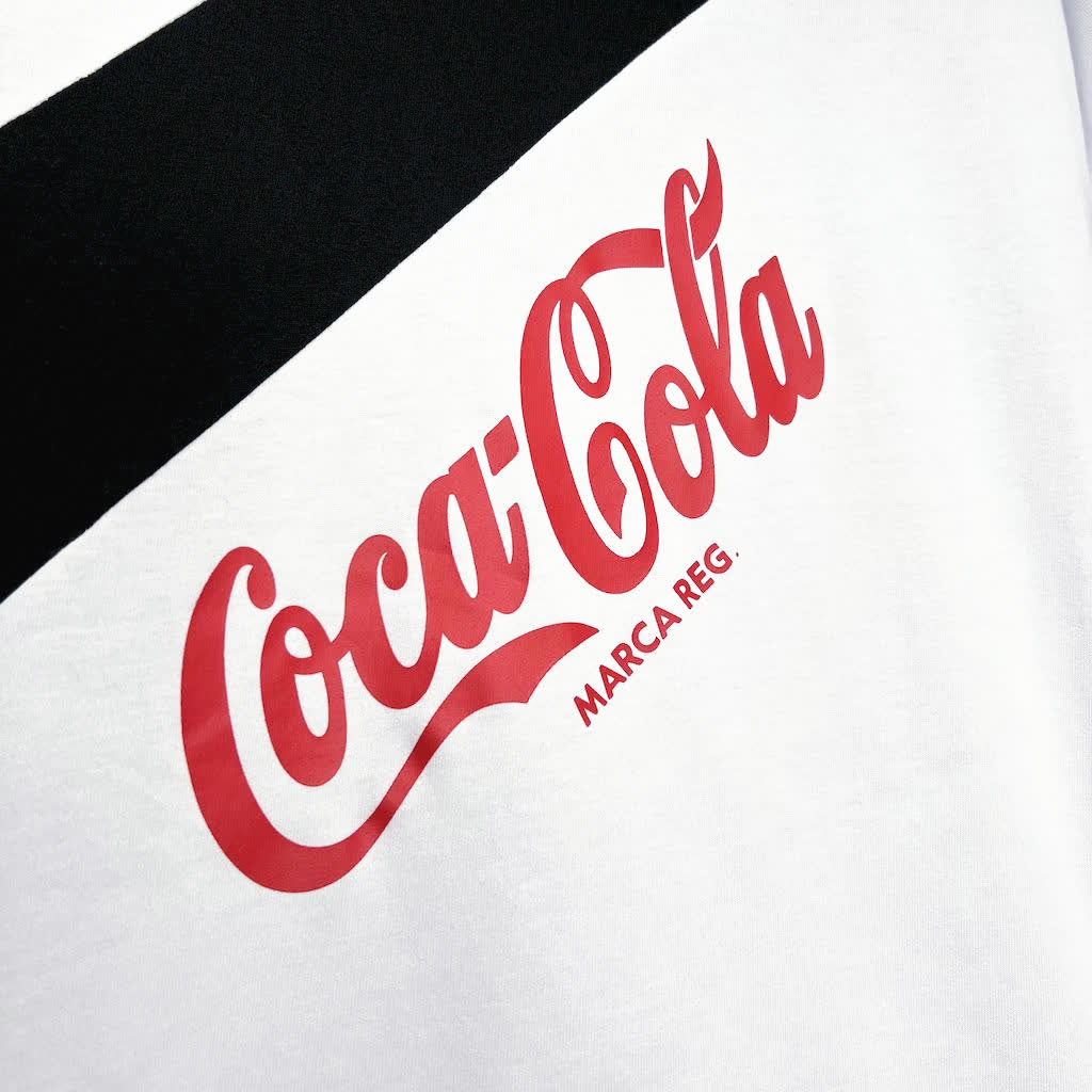 Camisa Vasco Fora 1998 - Versão Retrô + Coca-Cola