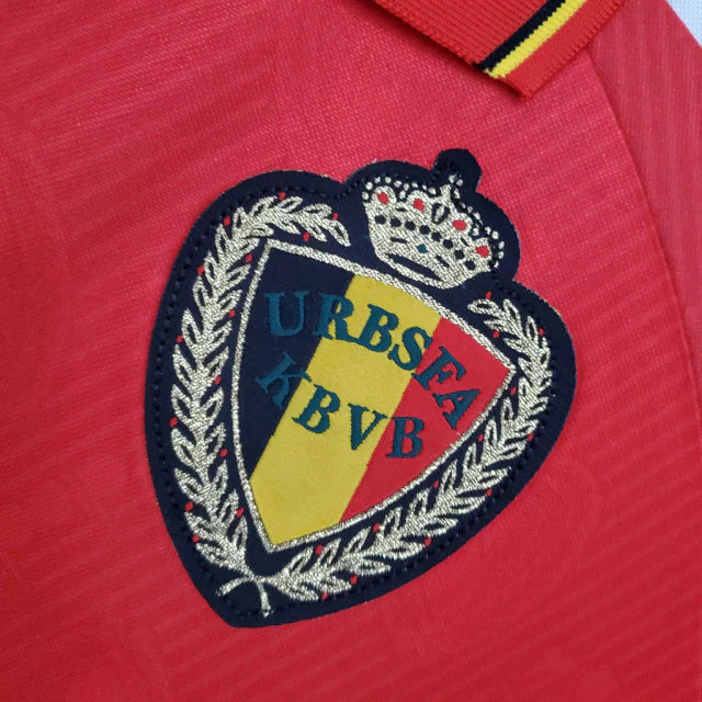 Camisa Bélgica Retrô 2004/2005 Vermelha