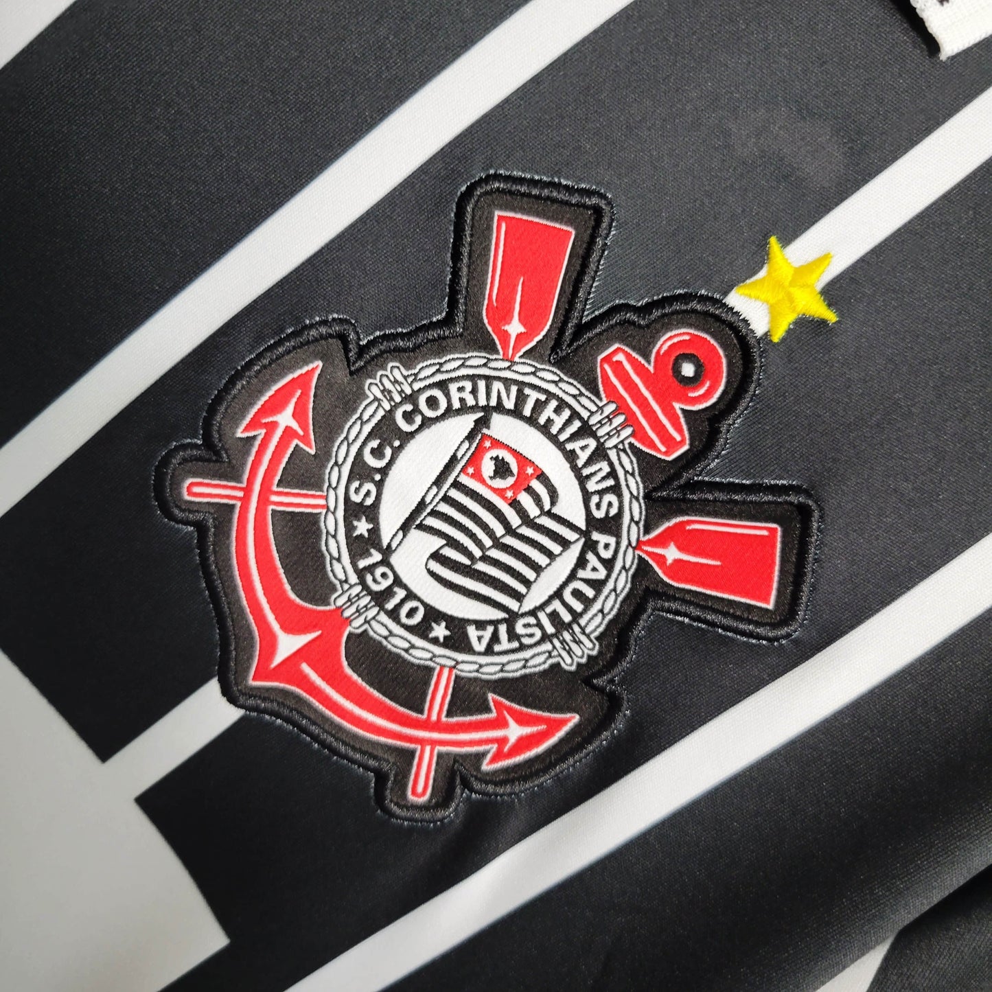 Camisa Retrô Torcedor Masculina Corinthians 1997