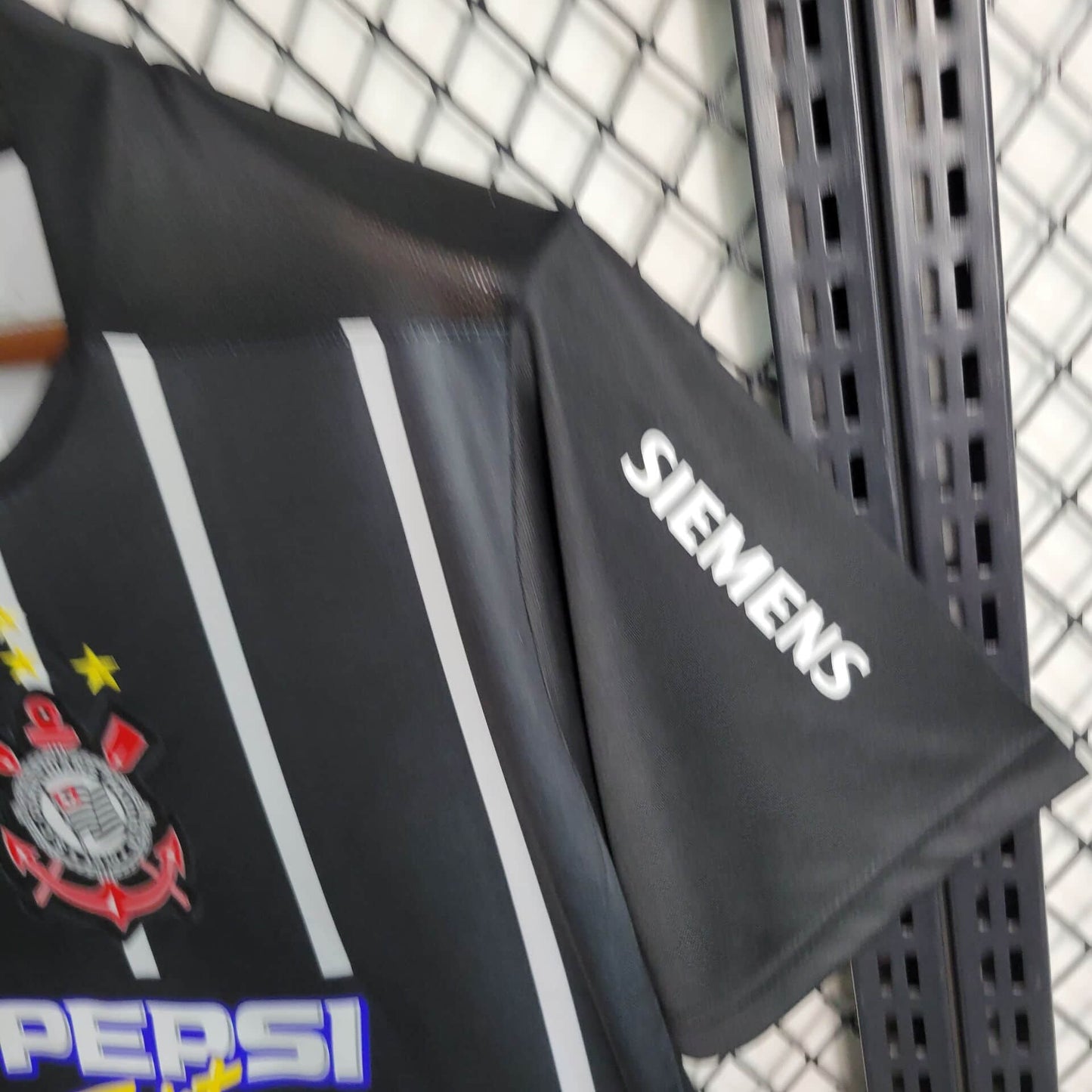 Camisa Retrô Torcedor Masculina Corinthians 2004