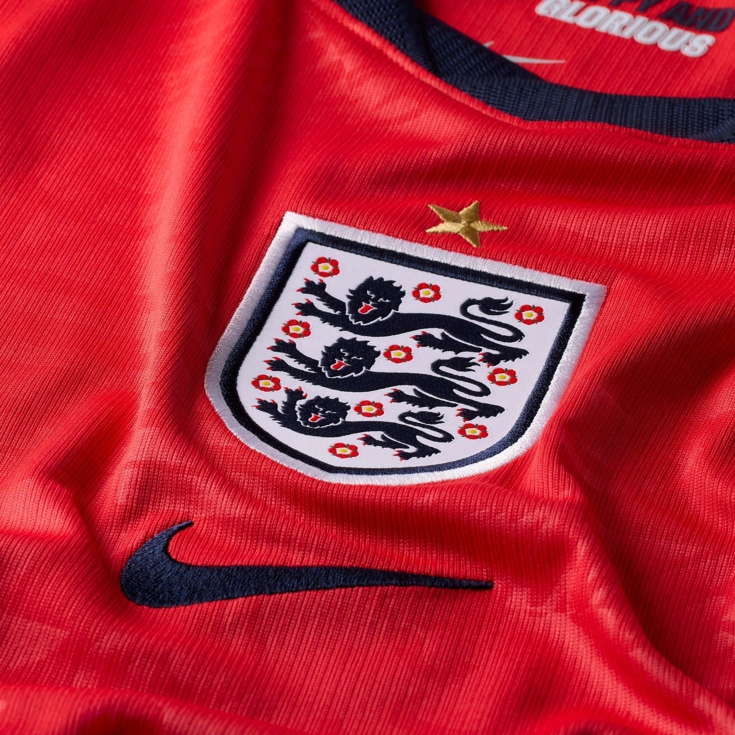 Camisa Torcedor Masculina Inglaterra I 2026 Copa do Mundo