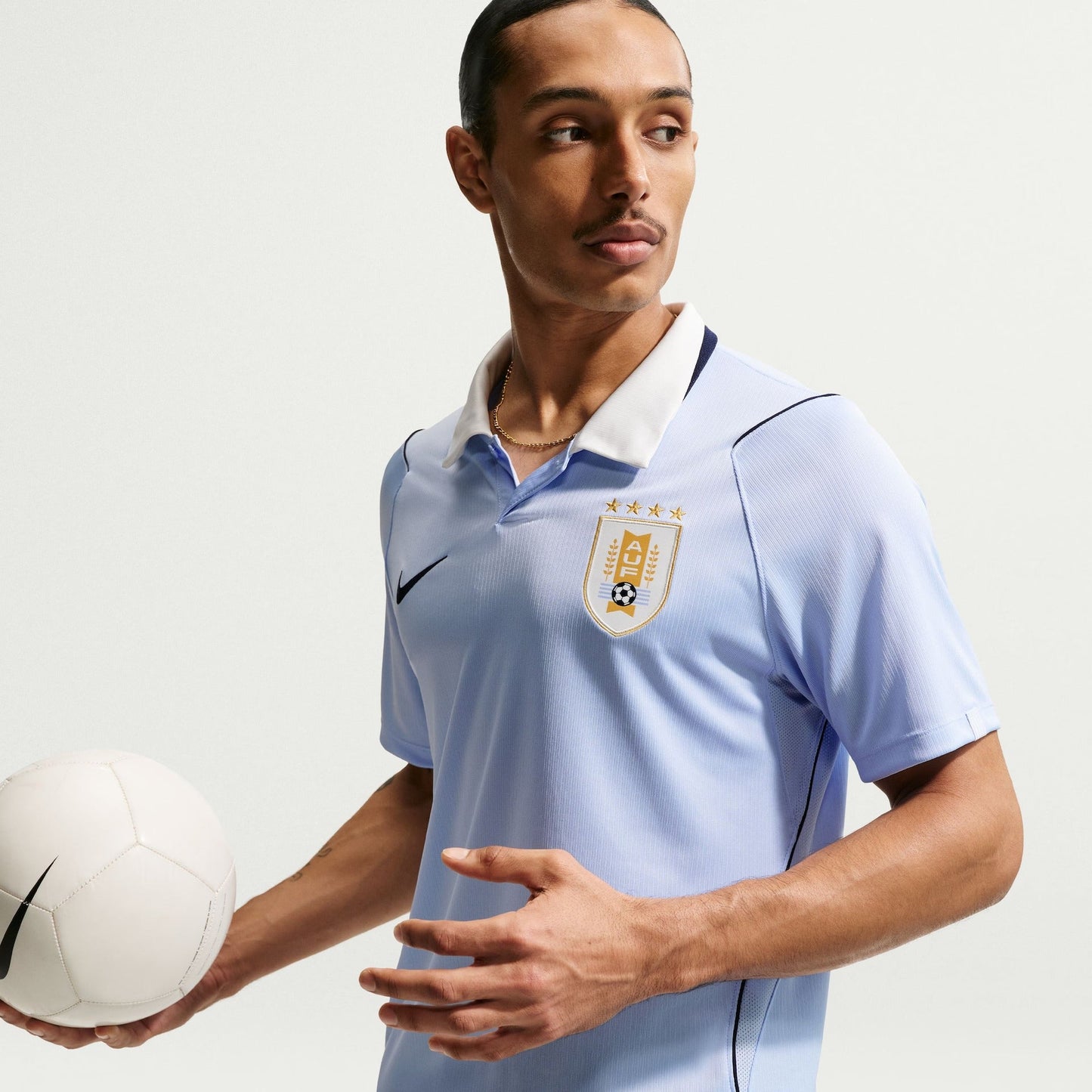Camisa Torcedor Masculina Uruguai I 2026 Copa do Mundo
