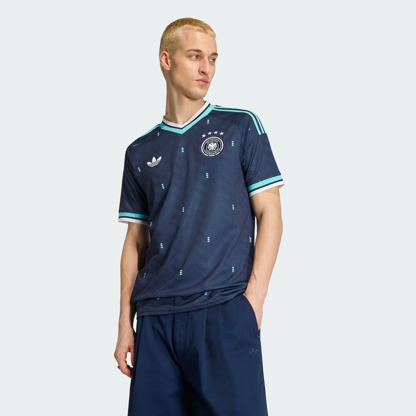 Camisa Torcedor Masculina Alemanha II 2026 Copa do Mundo