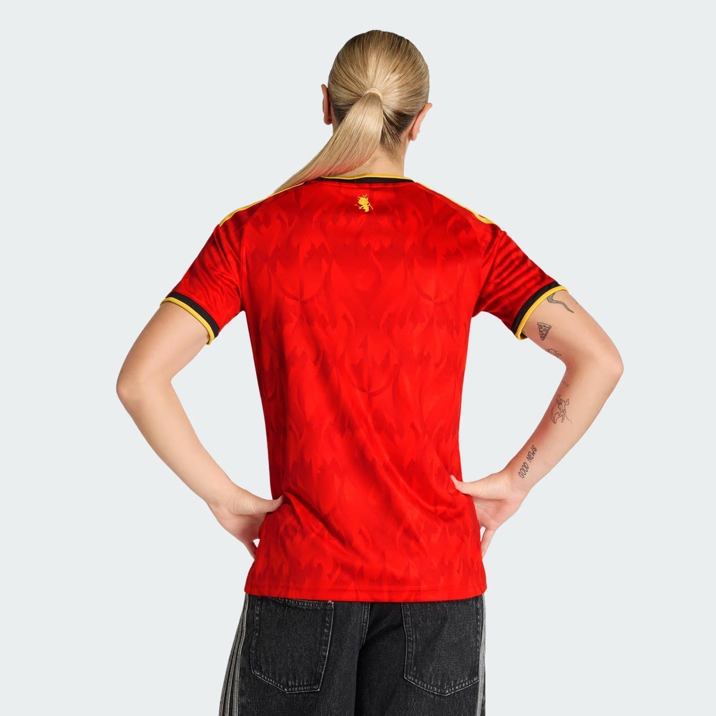 Camisa Torcedor Feminina Bélgica I 2026 Copa do Mundo