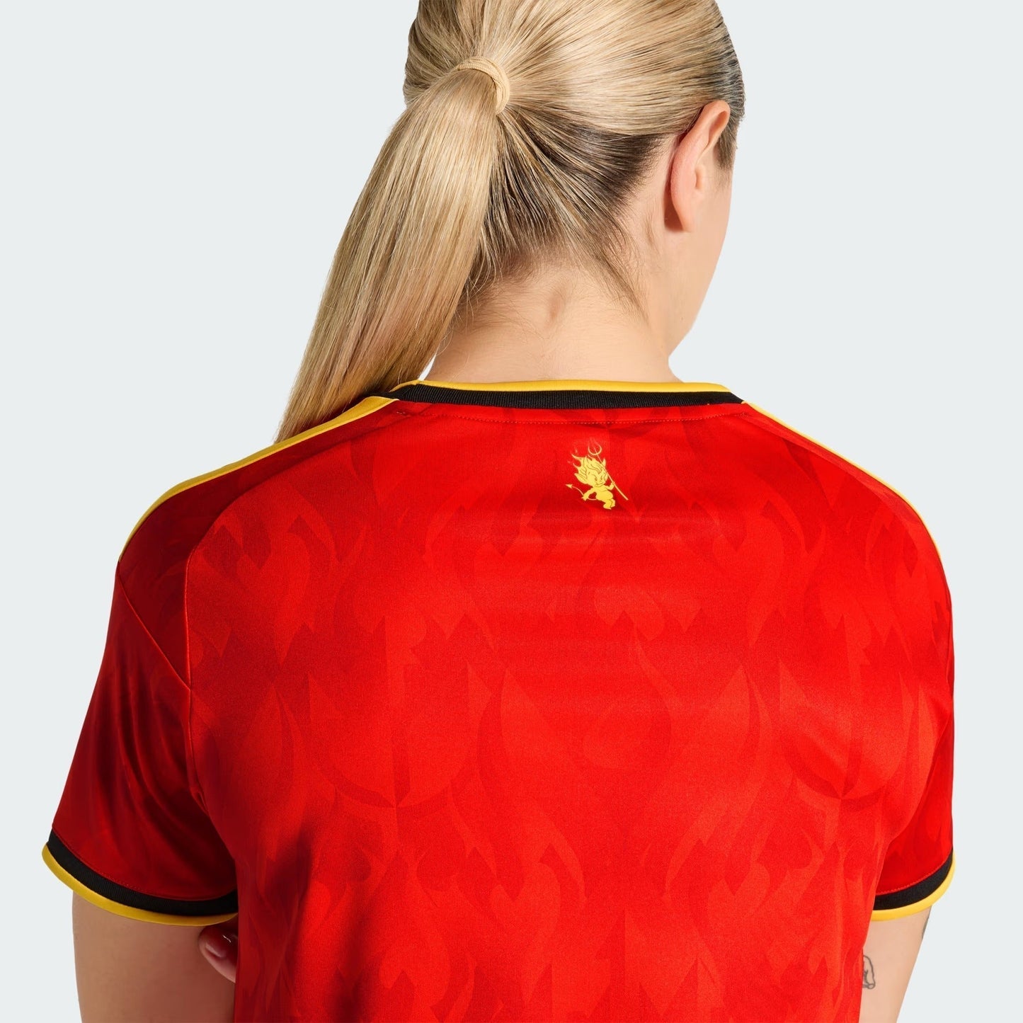 Camisa Torcedor Feminina Bélgica I 2026 Copa do Mundo