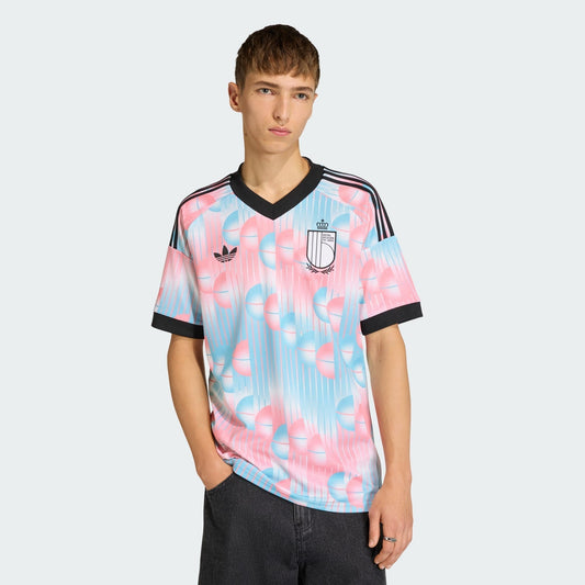 Camisa Torcedor Masculina Bélgica II 2026 Copa do Mundo
