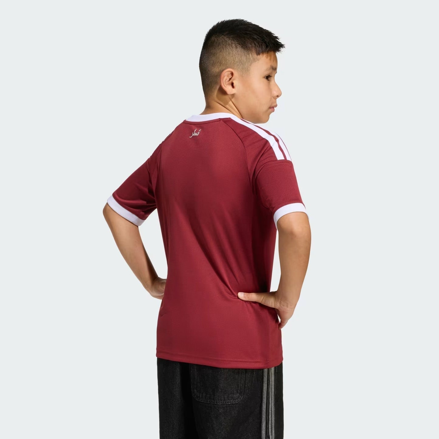 Camisa Torcedor Infantil Catar I 2026 Copa do Mundo