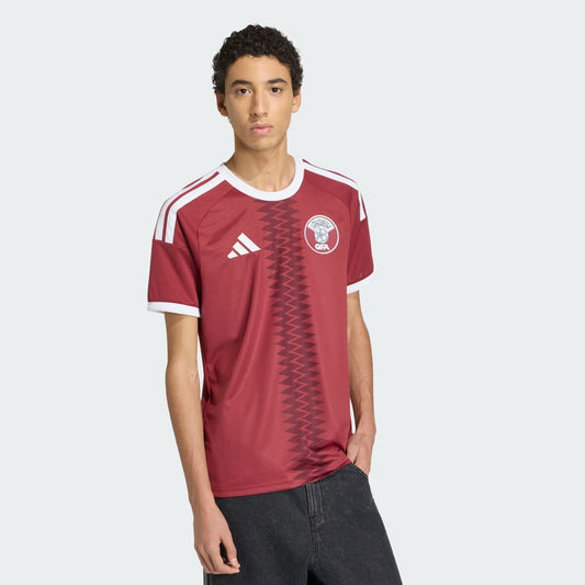 Camisa Torcedor Masculina Catar I 2026 Copa do Mundo
