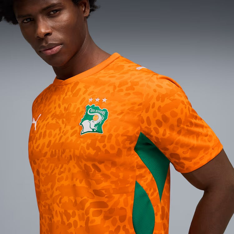 Camisa Torcedor Masculina Costa do Marfim I 2026 Copa do Mundo