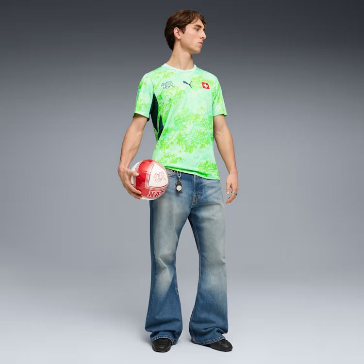 Camisa Torcedor Masculina Suíça II 2026 Copa do Mundo