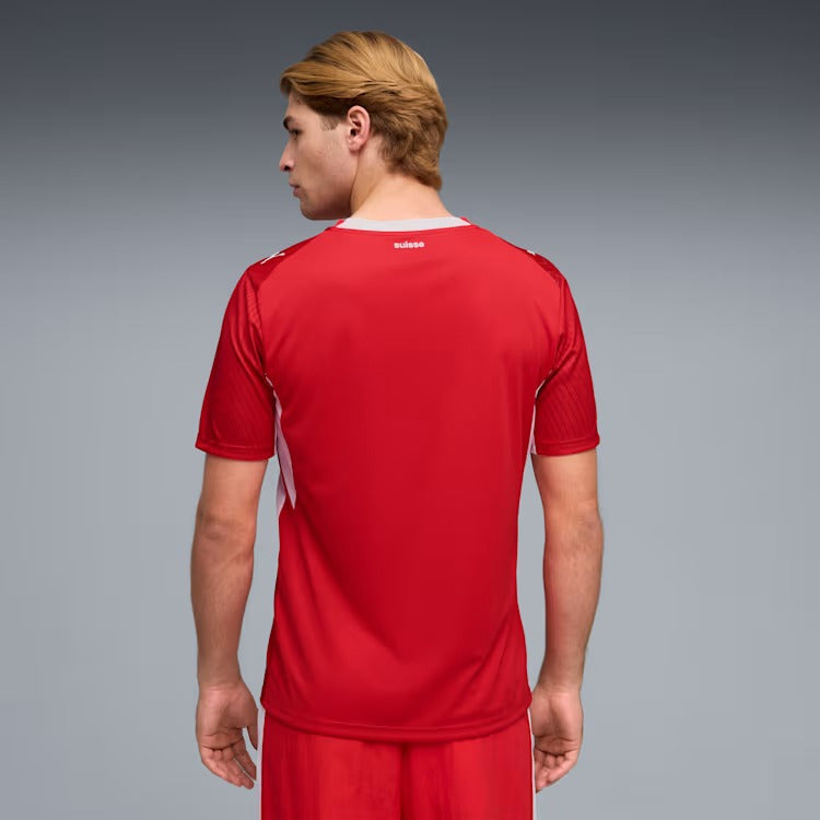 Camisa Torcedor Masculina Suíça I 2026 Copa do Mundo