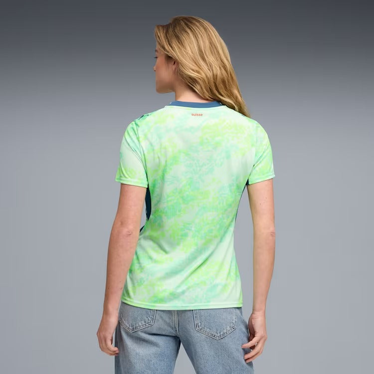Camisa Torcedor Feminina Suíça II 2026 Copa do Mundo