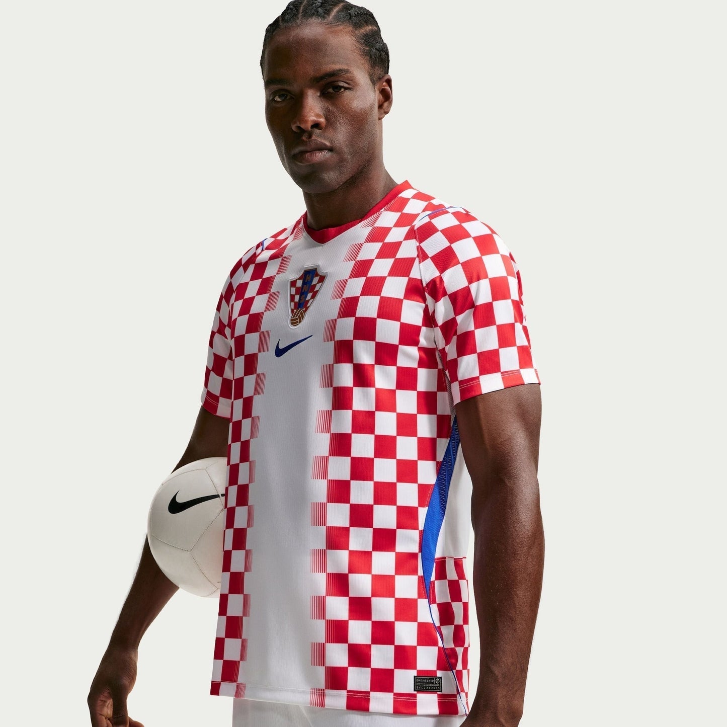 Camisa Torcedor Masculina Croácia I 2026 Copa do Mundo