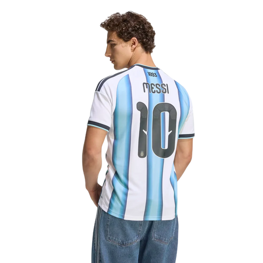 Camisa Argentina Home 26/27 + #10 Messi - Torcedor Masculina