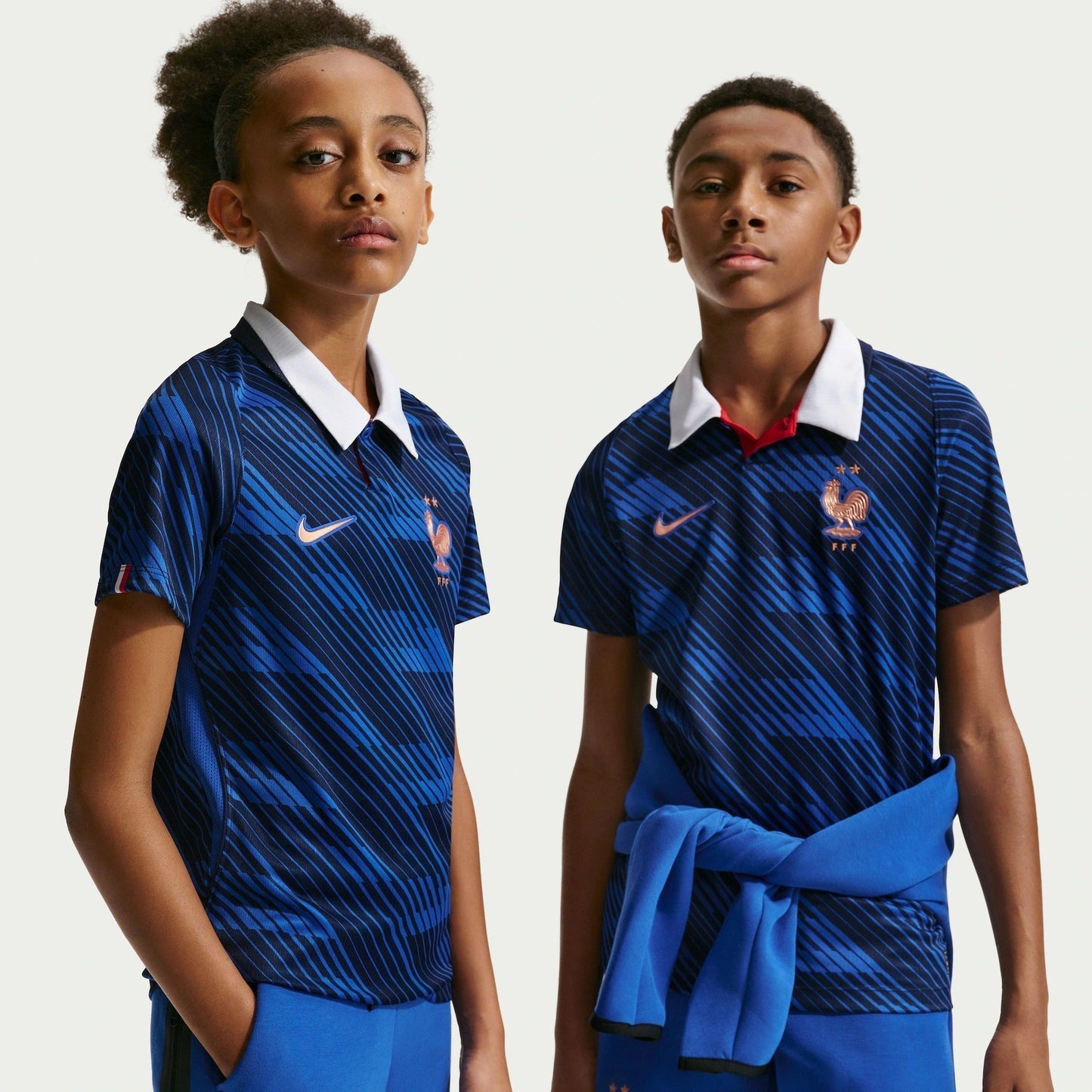 Conjunto Infantil França I 2026 Copa do Mundo