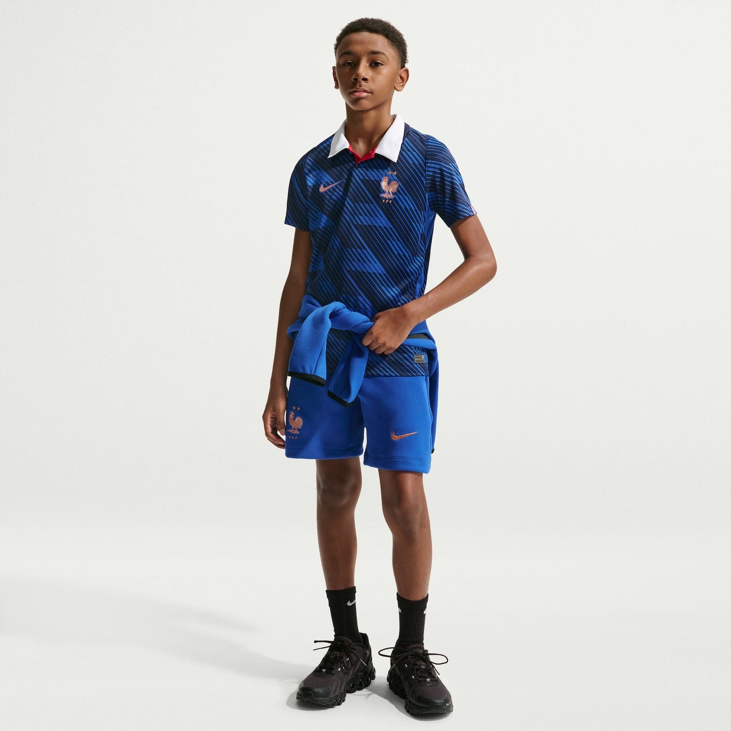 Conjunto Infantil França I 2026 Copa do Mundo