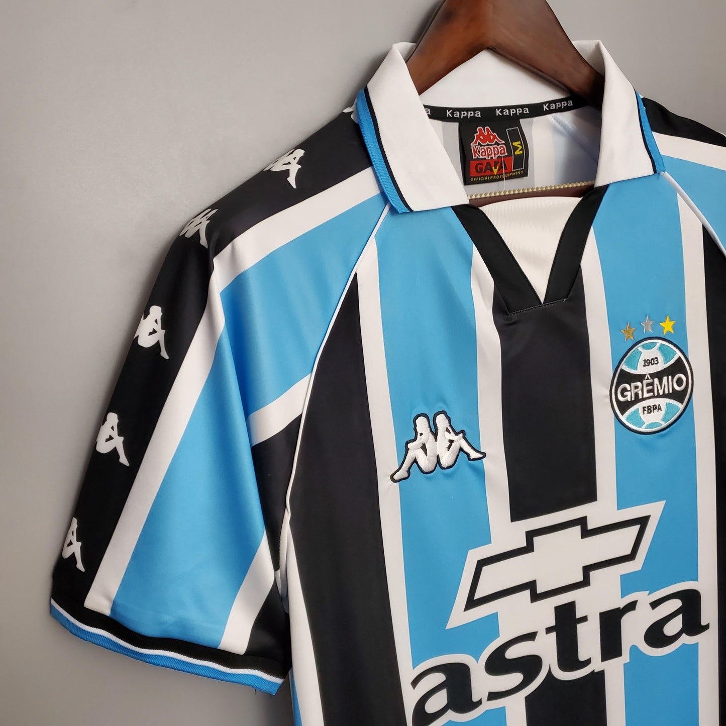 Camisa Grêmio Titular 2000 - Versão Retrô Astra Chevrolet