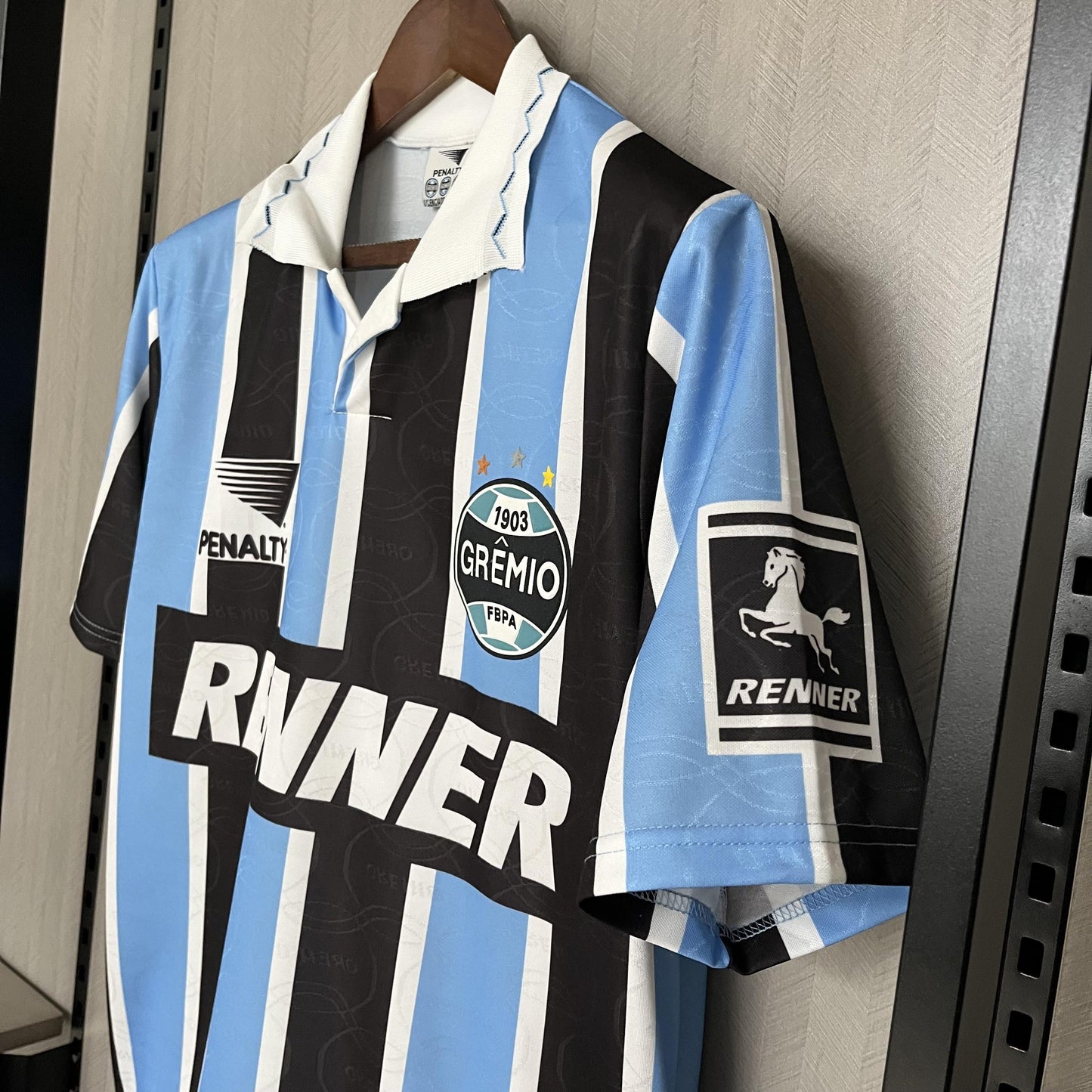 Camisa Grêmio Titular 95/96 - Versão Retrô Renner