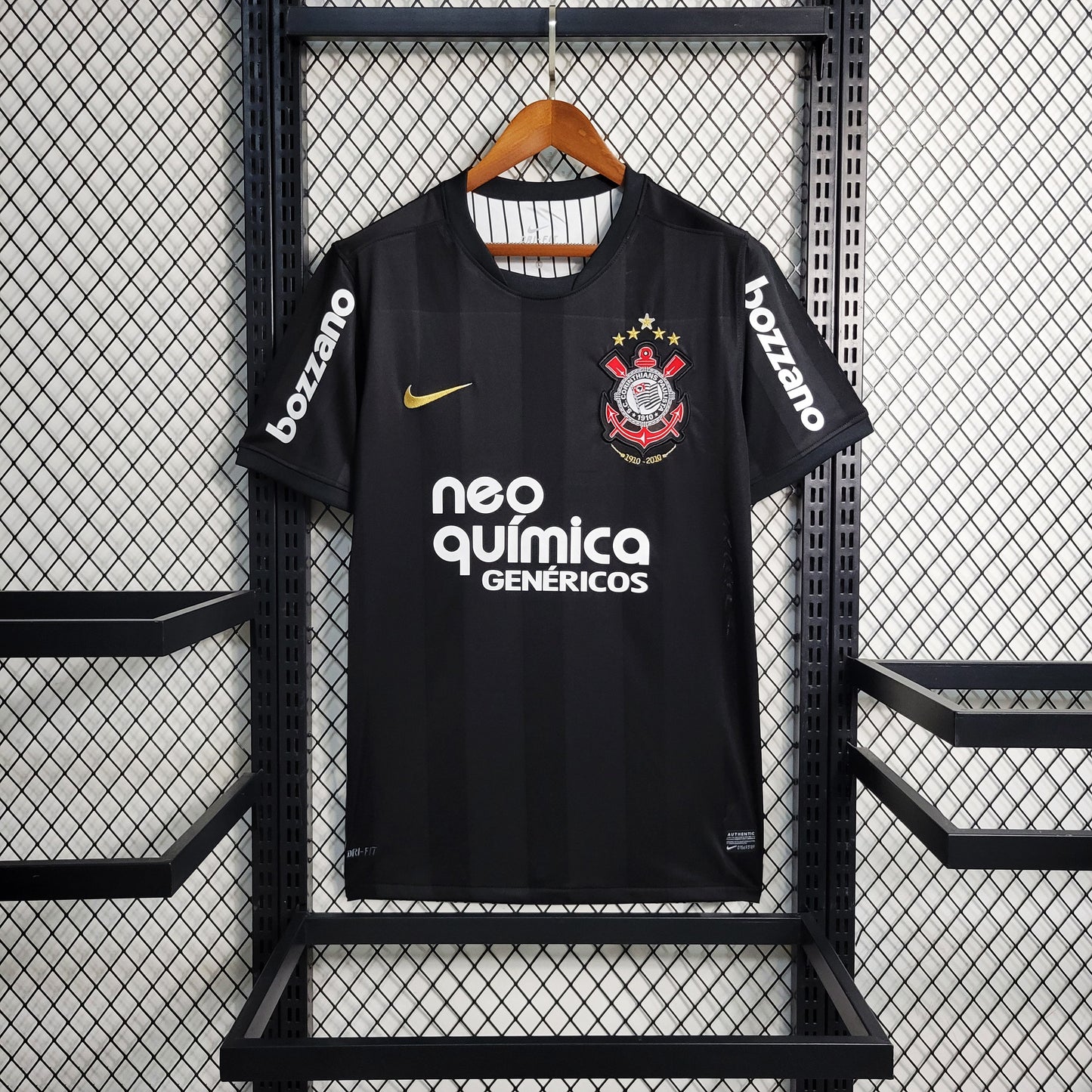 Camisa Retrô Torcedor Masculina Corinthians II 2010