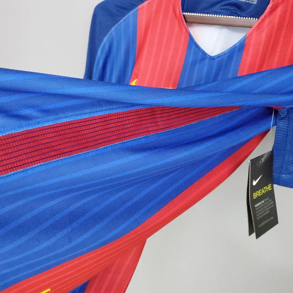 Camisa Retrô Barcelona 2012/13 Masculino Azul Grená