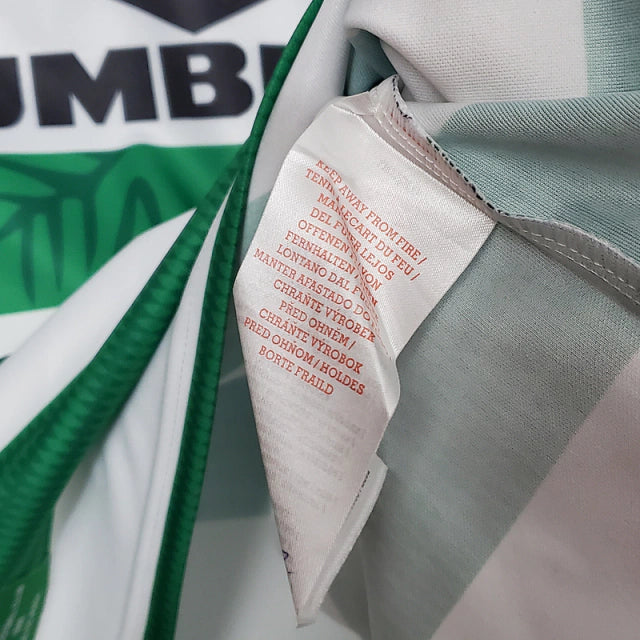 Camisa Celtic Retrô 1998/1999 Verde e Branca