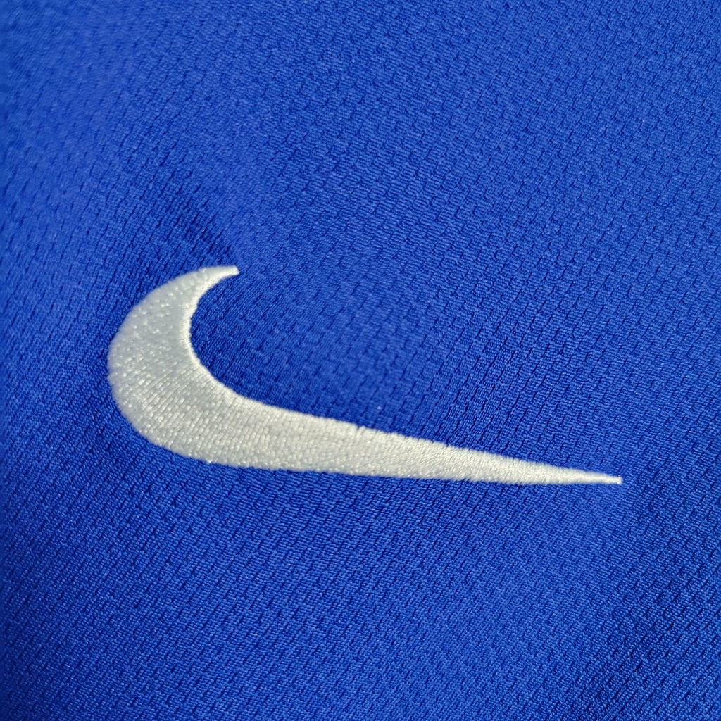Camisa Retrô Manchester United 2007/08 Masculino Azul