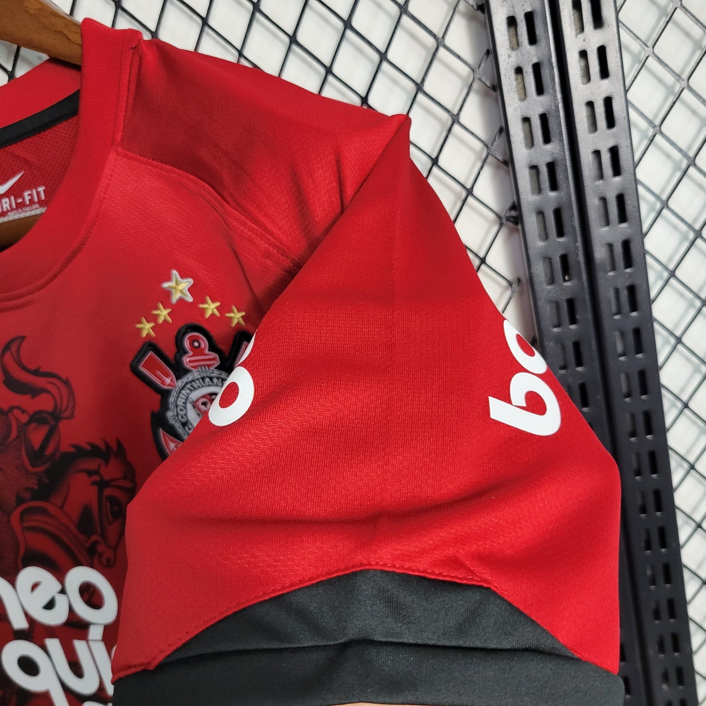 Camisa Corinthians III 11/12 - Versão Retrô Vermelha