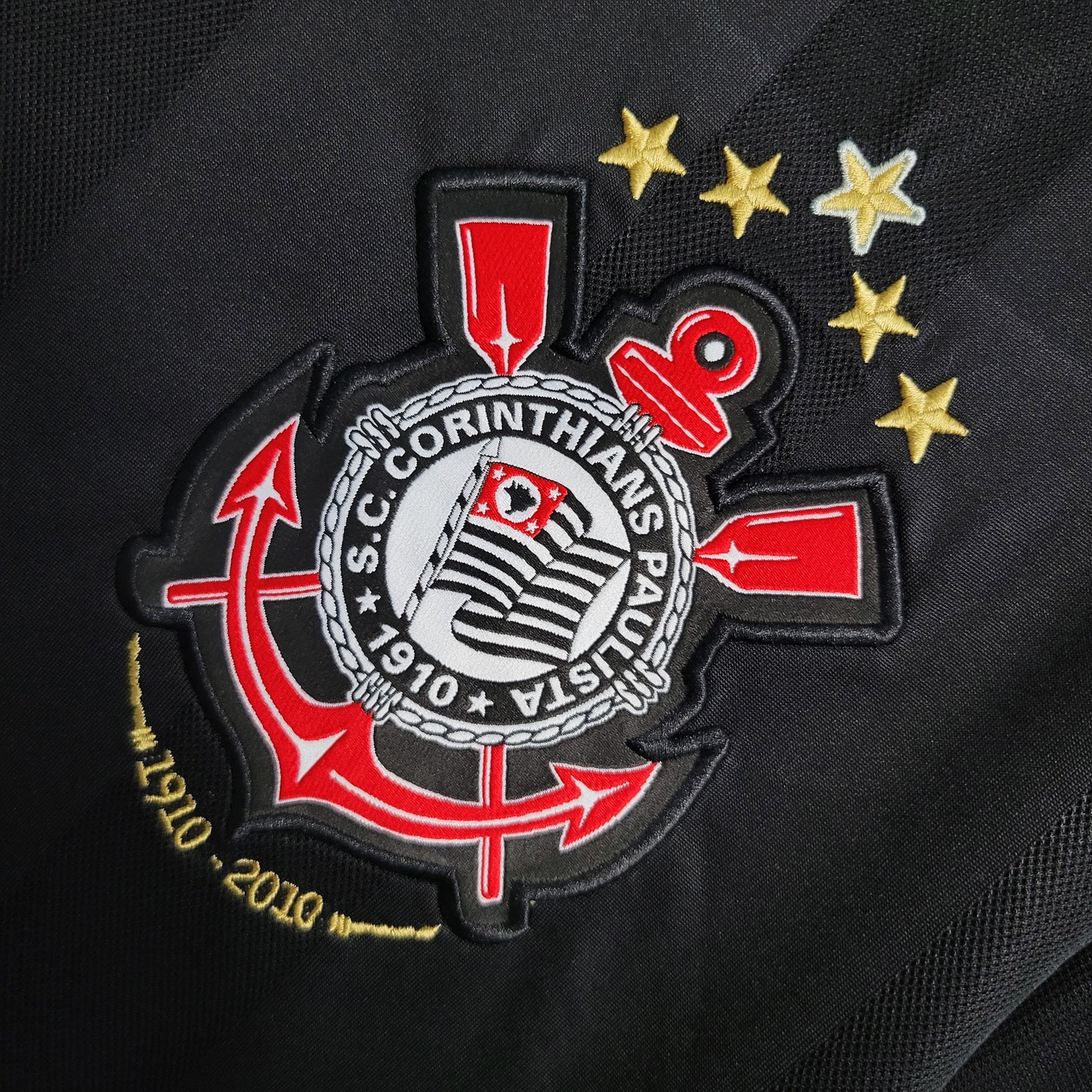 Camisa Retrô Torcedor Masculina Corinthians II 2010