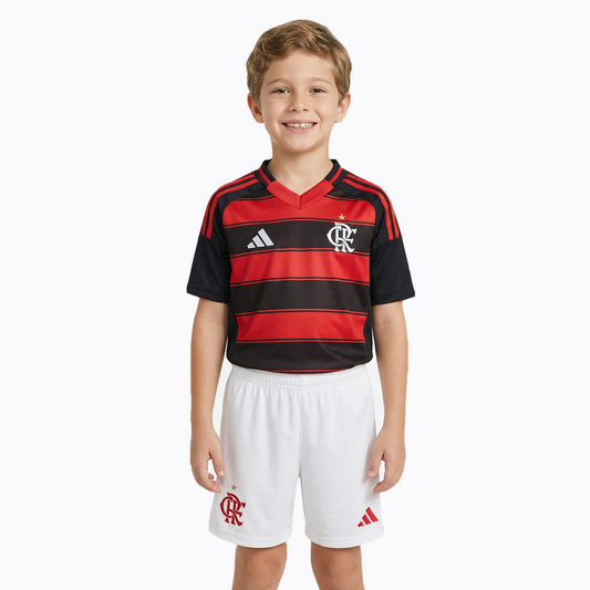 Conjunto Infantil Flamengo I 2025/2026