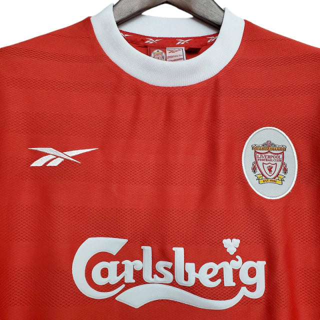 Camisa Retrô Torcedor Masculina Liverpool 1998