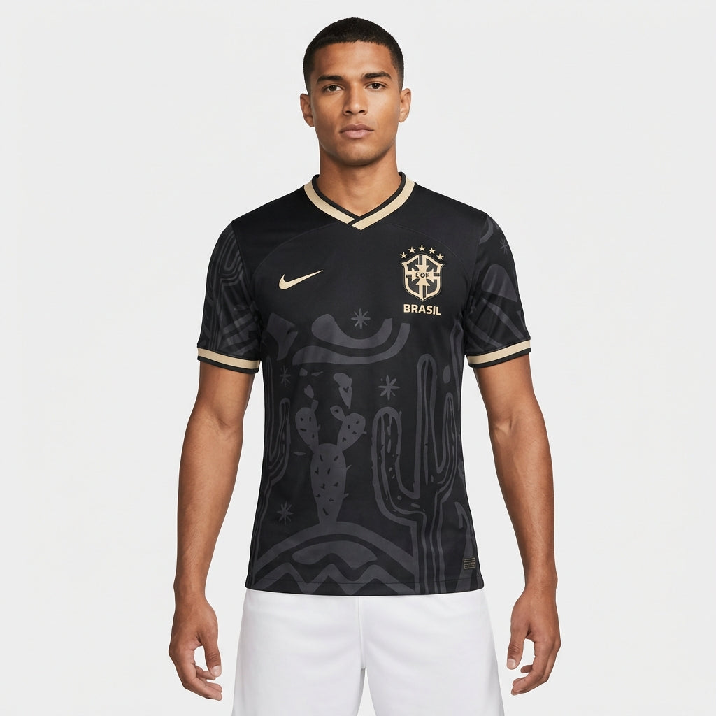 Camisa Conceito Preto Masculina Brasil 2022