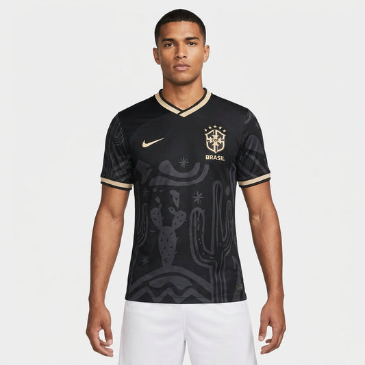 Camisa Conceito Preto Masculina Brasil 2022