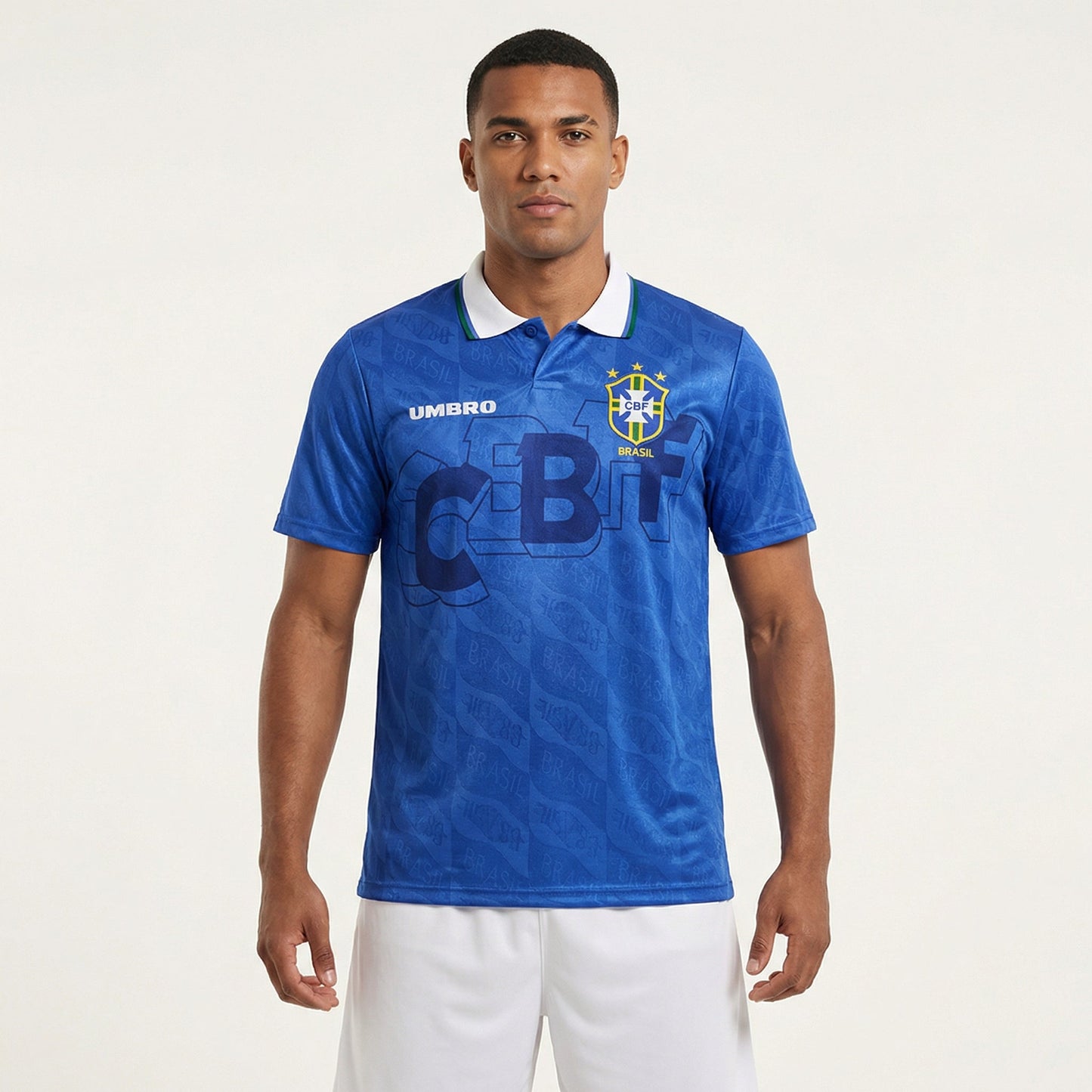 Camisa Retrô Torcedor Masculina Brasil 1992