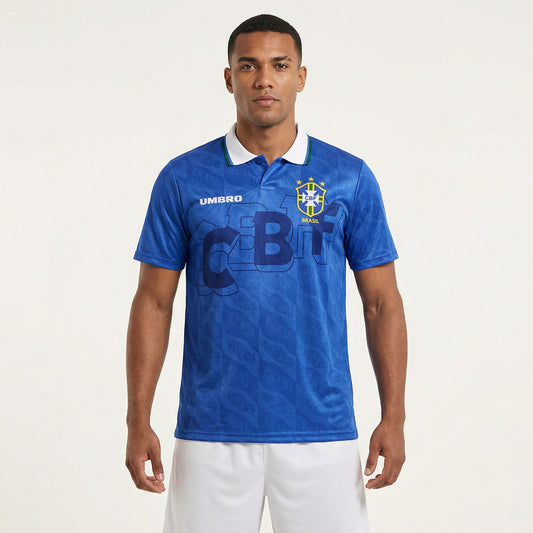 Camisa Retrô Torcedor Masculina Brasil 1992