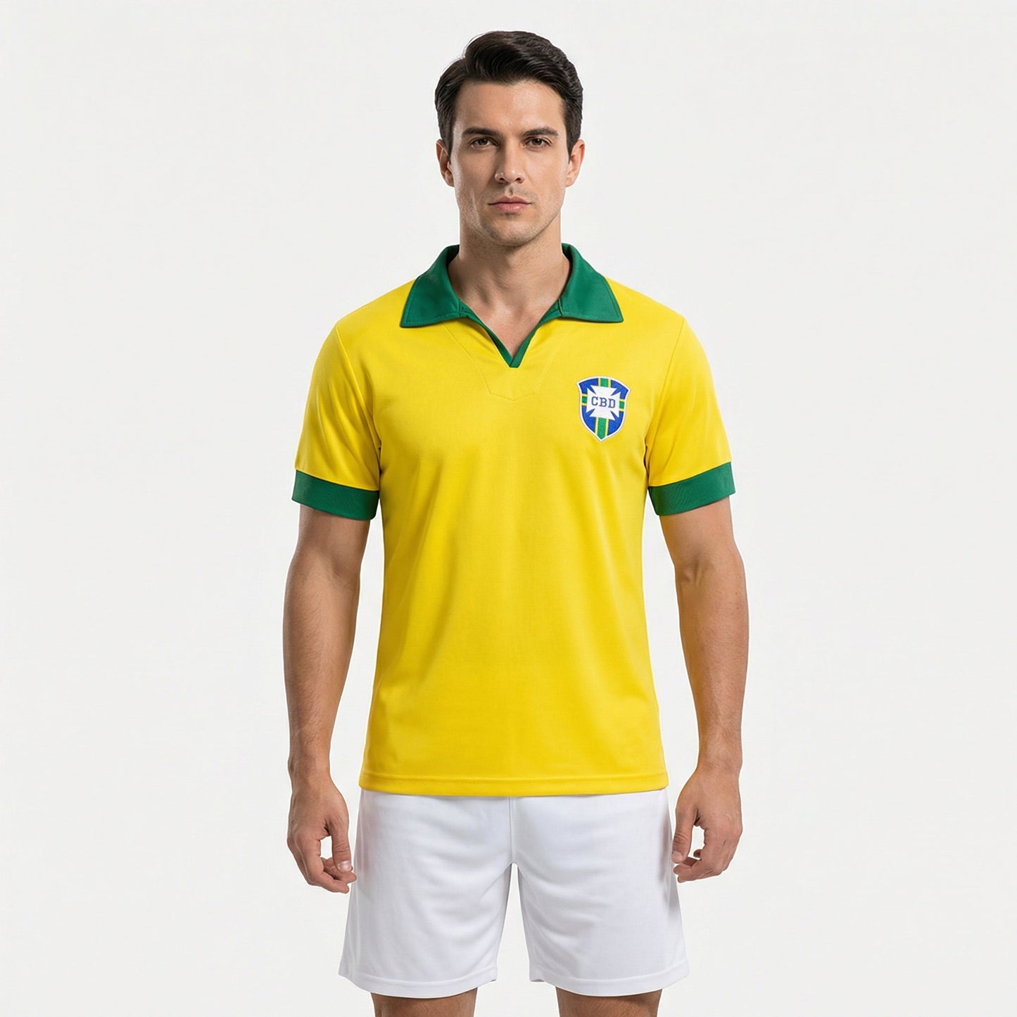 Camisa Retrô Torcedor Masculina Brasil 1958