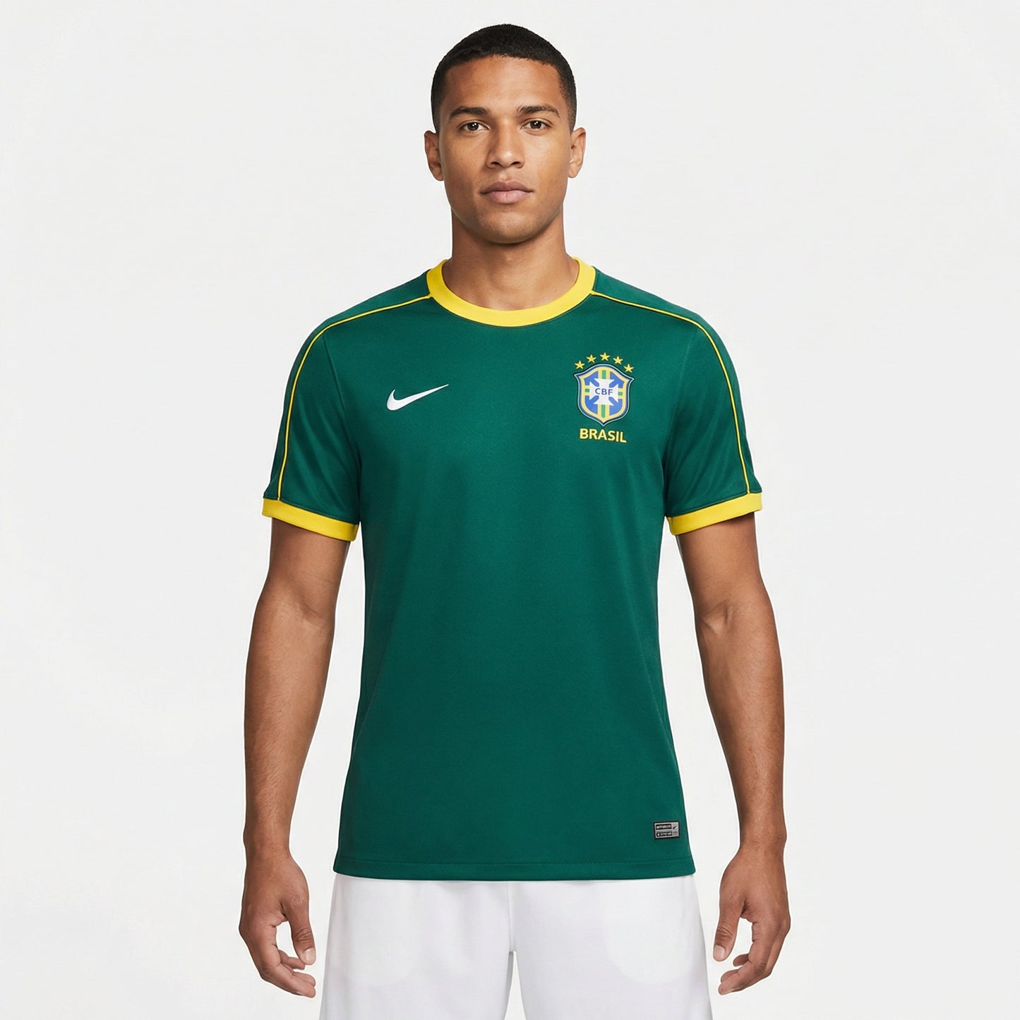 Camisa Goleiro Retrô Masculina Brasil 1998