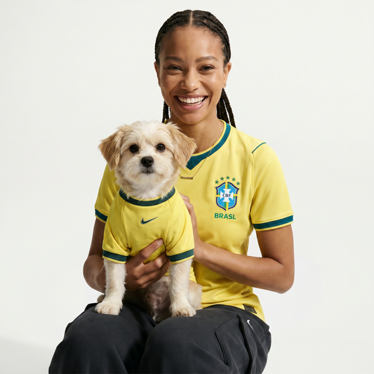 Kit Mãe de PET Camisas Brasil Home 26/27 - Torcedor