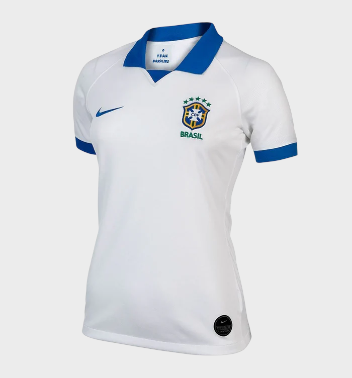 Camisa Retrô Torcedor Feminina Brasil 2019 Copa América